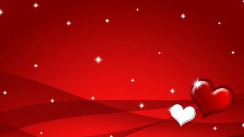 Red background for valentine day Illustrazione stock
