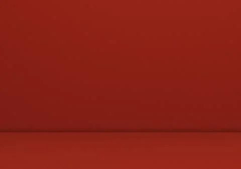 Red Background Wall Dark Table Room Studio Bar Empty Product Old Stock Illustration
