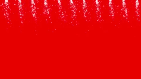 Red background with white particles falling Stock-Footage 337611179
