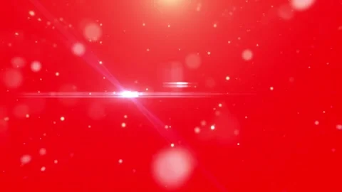 Red background with white particles Stock Footage 337524157