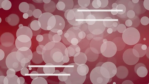 Red background with white shapes Stock Footage 113822462