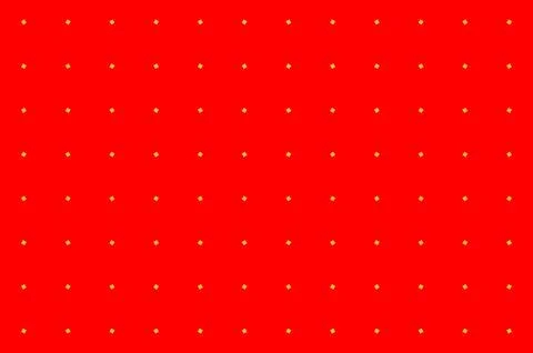 A red background with yellow dots Stock Illustration