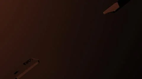 Red background.Design. A bright background on which the iPhone 13 appears in the Stock Illustration