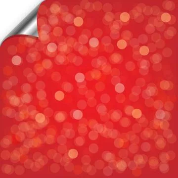 Red backgrounds with bokeh Stock Illustration