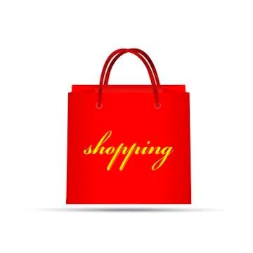 Red bag Stock Illustration