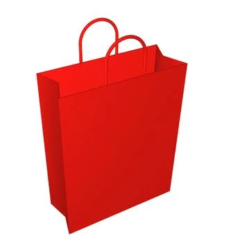 Red bag Stock Illustration