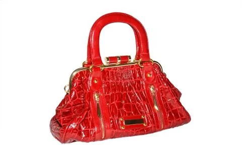 Red bag Foto stock