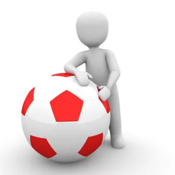 Red ball Stock Illustration