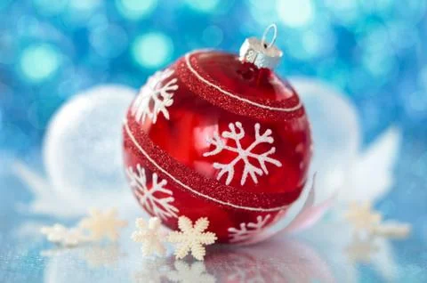 Red ball. Stock Photos