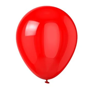 Red balloon Stock Illustration