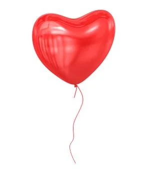 Red balloon Stock Illustration