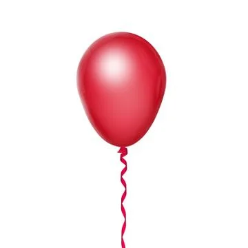 Red balloon Stock Photos