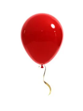 Red balloon Stock Photos