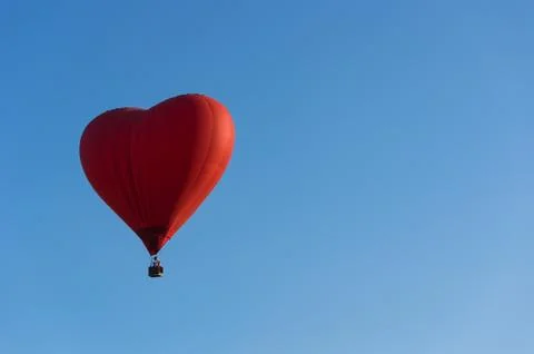 Red Balloon Foto stock