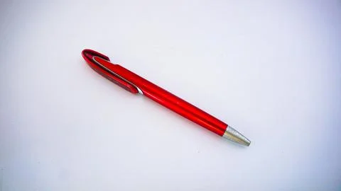 Red Ballpoint Pen Stock Photos
