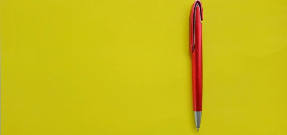 Red ballpoint Stock Photos