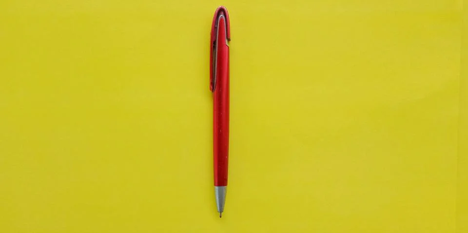 Red ballpoint Stock Photos