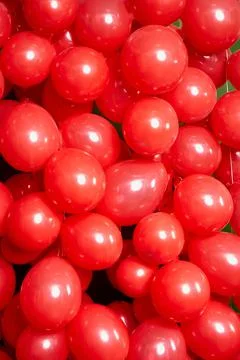 Red baloons Stock Photos