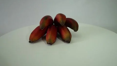 Red Banana is one of the variations existing in Brazil Vídeo Stock 271313892
