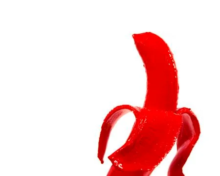 Red banana Stock Photos