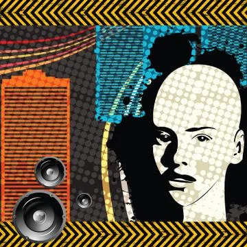 Red banner Stock Illustration