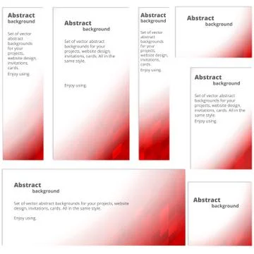 Red banner Stock Illustration