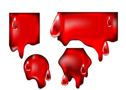 Red banners Stock Illustration