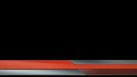 Red Bant Animation 2 Stock Footage 116280004