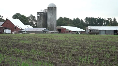 Red Barn Farm Stock-Footage 96402033
