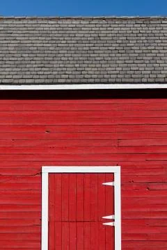 Red barn Stock Photos