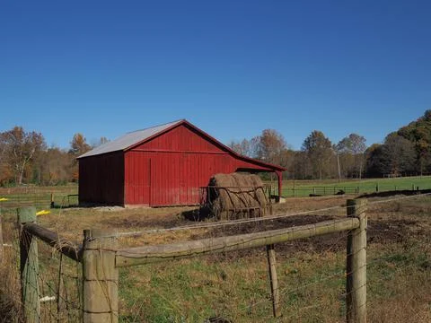 Red Barn Foto stock