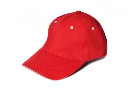 Red baseball cap  Stock Photos