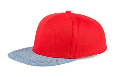 Red baseball cap Stock Photos