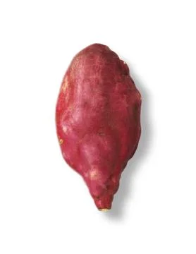 Red batat isolated Stock Photos