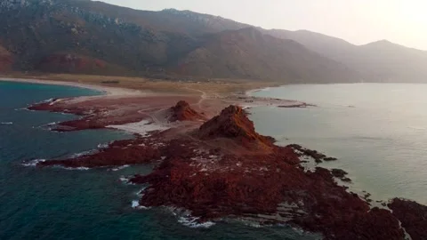 Red Beach 1 Stock-Footage 279926553