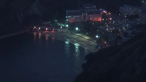 The Red Beach Stock Footage 314850341