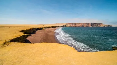 Red beach Stock Photos