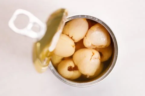 Red bean in a can Foto stock