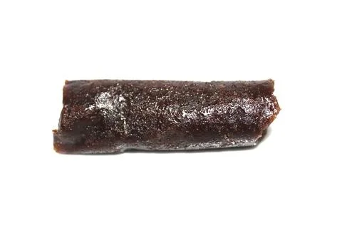 Red bean dodol, a typical snack from Garut, West Java, Indonesia. Stock Photos