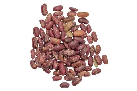 Red bean isolated on white background Stock Photos