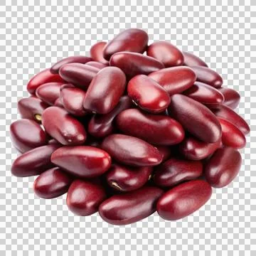 Red-bean-isolated-on-white-background Stock Photos