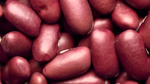 Red bean shot from above Stock Footage 119959208