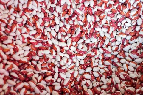 Red beans as background Stock Photos