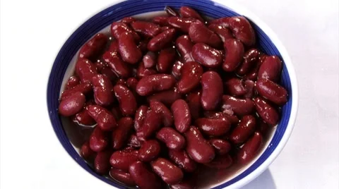 Red beans Stock Footage 10772970