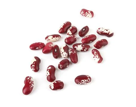 Red beans isolated Stock-Fotos
