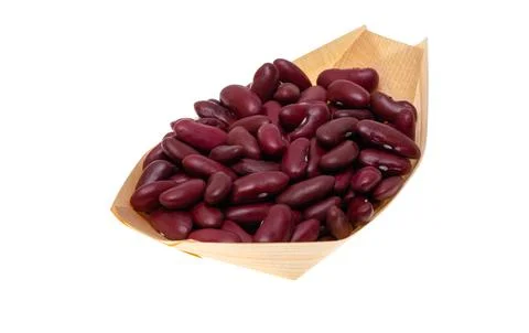 Red beans isolated Stock Photos