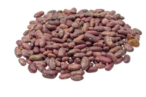 Red beans isolated on white background Stock Photos