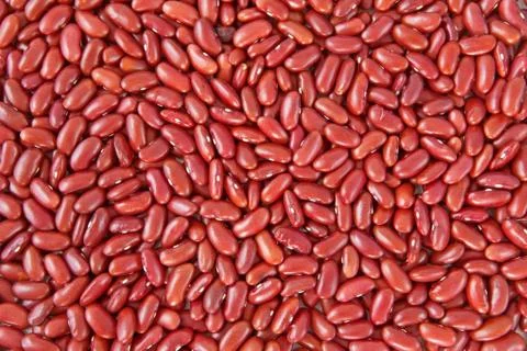 Red beans pattern Stock Photos