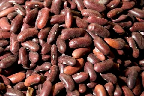 Red beans Foto stock