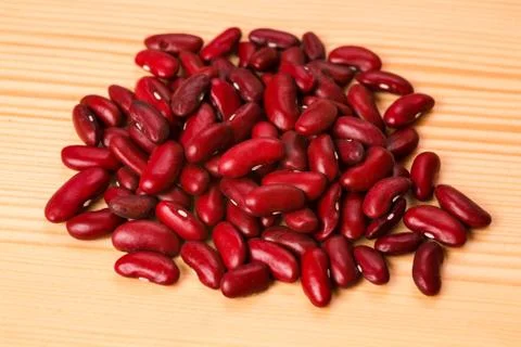 Red beans table Stock Photos